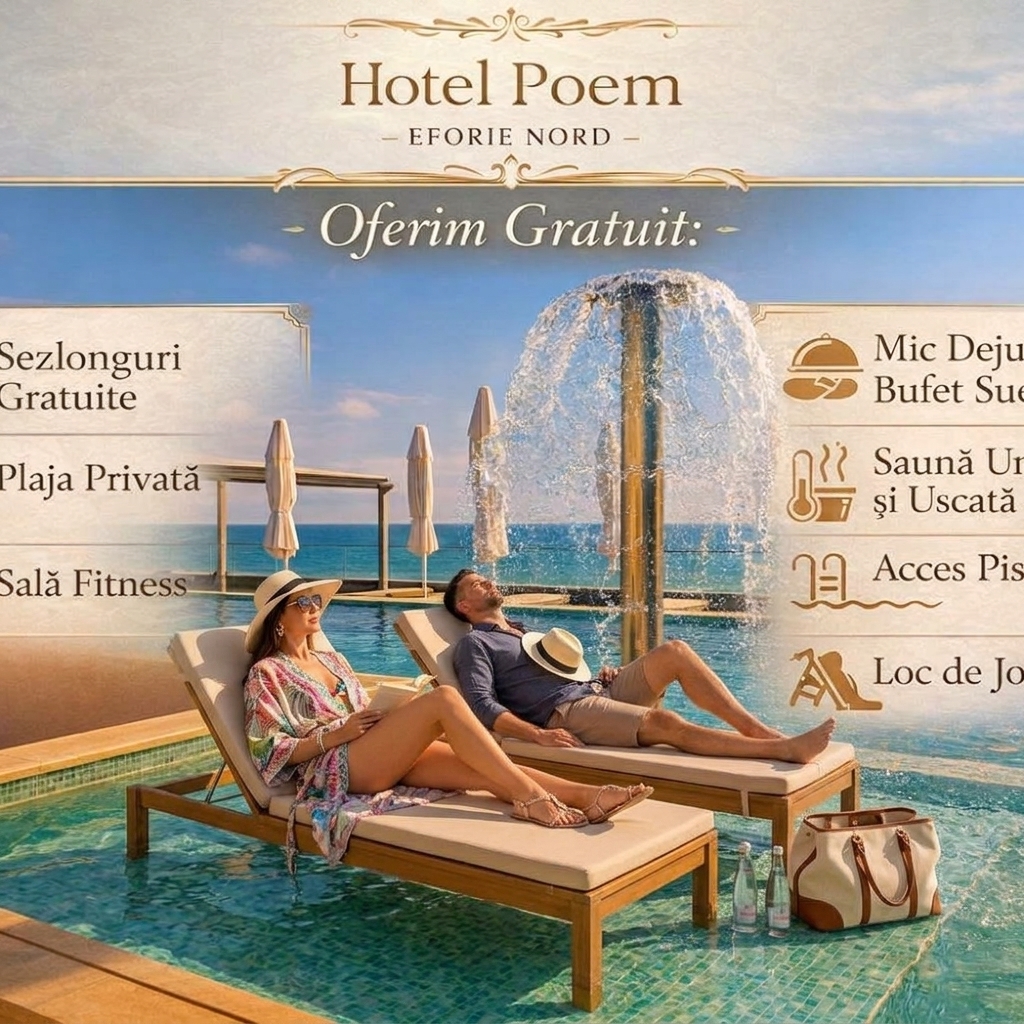 Hotel Poem Eforie Nord Courtyard